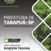 Analista Técnico Jurídico Tabapuã SP | Apostila 2026