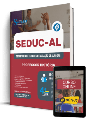 Apostila SEDUC-AL 2026 - Professor História 1 Apostila SEDUC-AL 2026 - Professor História