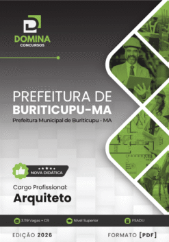Arquiteto Buriticupu MA | Apostila 2026