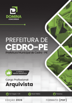 Arquivista Cedro PE | Apostila 2026