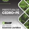 Assessor Jurídico Cedro PE | Apostila 2026