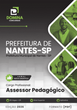 Assessor Pedagógico Nantes SP | Apostila 2026