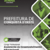 Assistente de Desenvolvimento Educacional Conquista D’Oeste MT | Apostila 2026