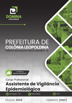 Assistente de Vigilância Epidemiológica Colônia Leopoldina AL | Apostila 2026