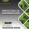 Assistente Social Bom Jardim da Serra SC | Apostila 2026 2 Assistente Social Bom Jardim da Serra SC | Apostila 2026