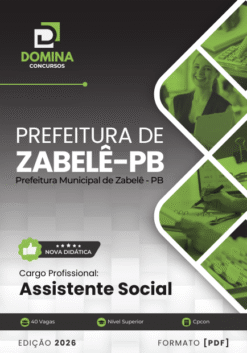 Assistente Social Zabelê PB | Apostila 2026
