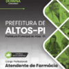 Atendente de Farmácia Altos PI | Apostila 2026