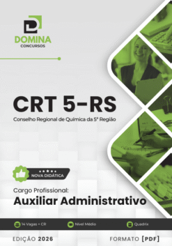 Auxiliar Administrativo CRQ 5 RS | Apostila 2026