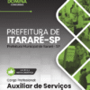 Auxiliar de Serviços Itararé SP | Apostila 2026