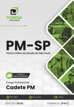 Cadete Policial Militar PM SP | Apostila 2026