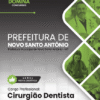 Cirurgião Dentista Novo Santo Antônio MT | Apostila 2026