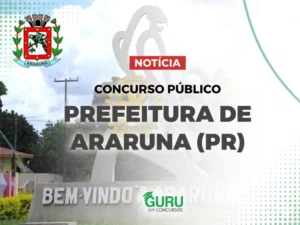 concurso prefeitura de araruna pr
