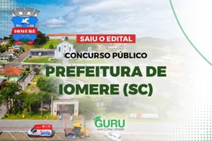 concurso prefeitura de iomere sc
