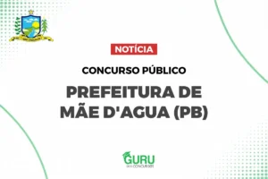 Concurso Prefeitura de Mãe D'Água (PB)