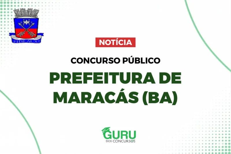 Concurso Prefeitura Maracás (BA)