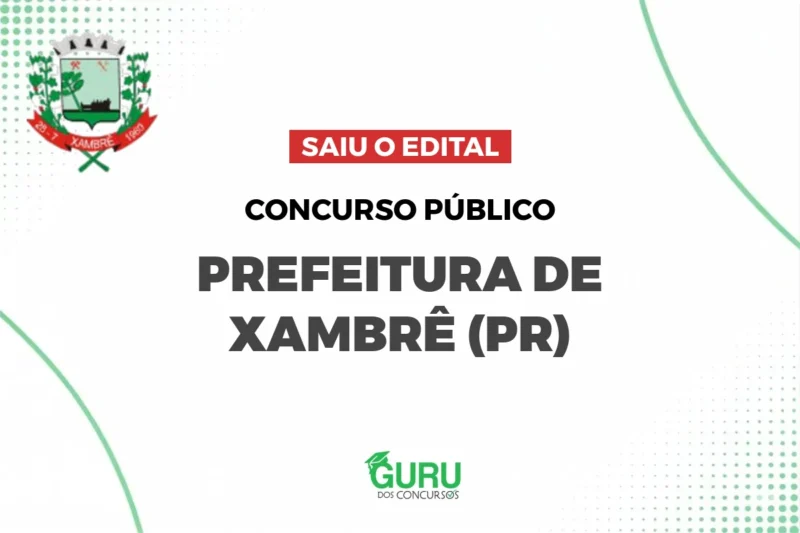 Concurso Prefeitura de Xambrê (PR)
