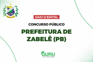 Concurso Prefeitura de Zabelê (PB)