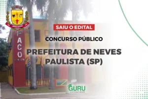 Concurso Prefeitura de Neves Paulista SP