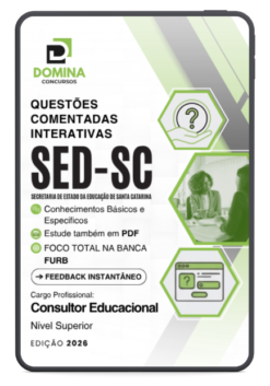 Consultor Educacional SED SC | 1000 Questões Comentadas