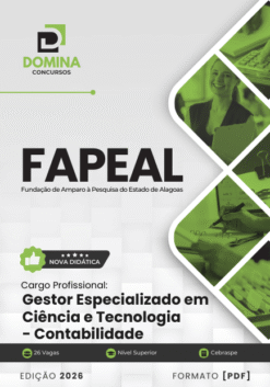 Contabilidade FAPEAL | Apostila 2026