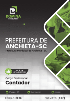 Contador Anchieta SC | Apostila 2026