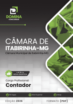 Contador Câmara Itabirinha MG | Apostila 2026