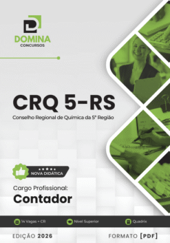 Contador CRQ 5 RS | Apostila 2026
