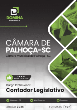 Contador Legislativo Câmara Palhoça SC | Apostila 2026