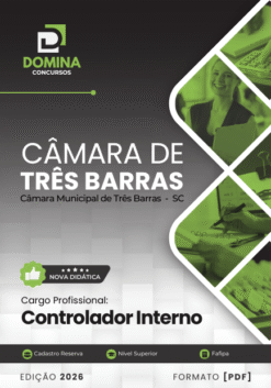 Controlador Interno Câmara Três Barras SC | Apostila 2026