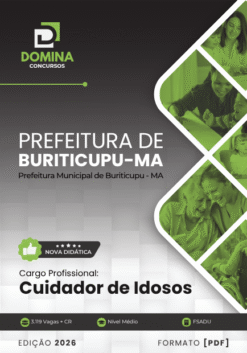 Cuidador de Idosos Buriticupu MA | Apostila 2026