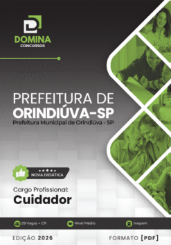 Cuidador Orindiúva SP | Apostila 2026
