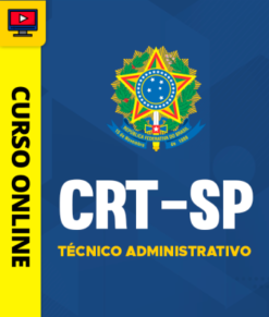 Curso Preparatório: CRT-SP - Técnico Administrativo | Completo 2026