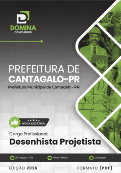 Desenhista Projetista Cantagalo PR | Apostila 2026
