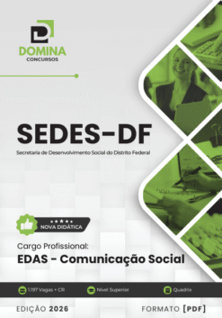 EDAS Comunicação Social SEDES DF | Apostila 2026