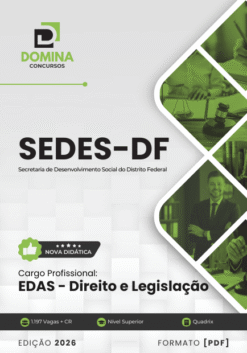 EDAS Direito e Legislação SEDES DF | Apostila 2026