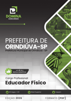 Educador Físico Orindiúva SP | Apostila 2026
