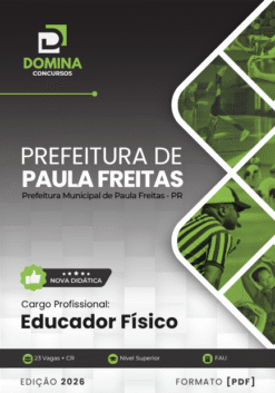Educador Físico Paula Freitas PR | Apostila 2026
