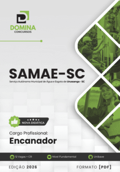 Encanador SAMAE Urussanga SC | Apostila 2026