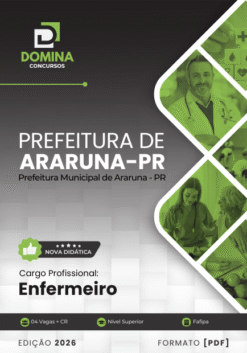 Enfermeiro Araruna PR | Apostila 2026