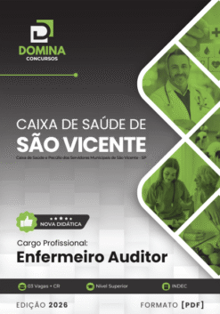 Enfermeiro Auditor Caixa de Saúde de São Vicente SP | Apostila 2026