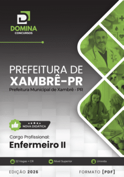 Enfermeiro Xambrê PR | Apostila 2026