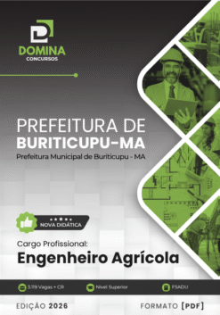 Engenheiro Agrícola Buriticupu MA | Apostila 2026