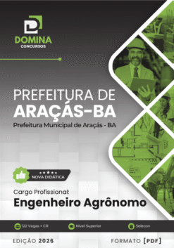 Engenheiro Agrônomo Araçás BA | Apostila 2026