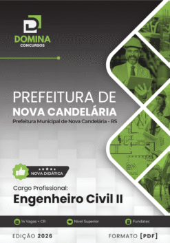Engenheiro Civil Nova Candelária RS | Apostila 2026