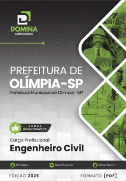 Engenheiro Civil Olímpia SP | Apostila 2026