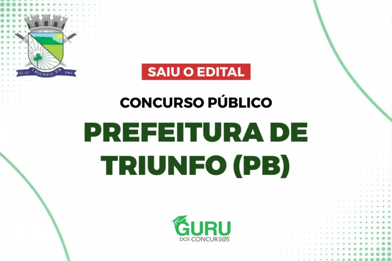 Concurso Prefeitura Triunfo (PB)