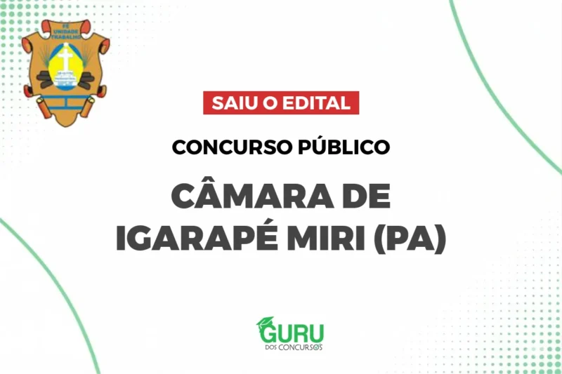 Concurso Câmara Igarapé-Miri (PA)