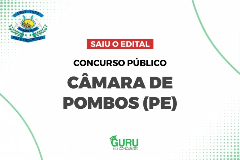 Concurso Câmara de Pombos-PE
