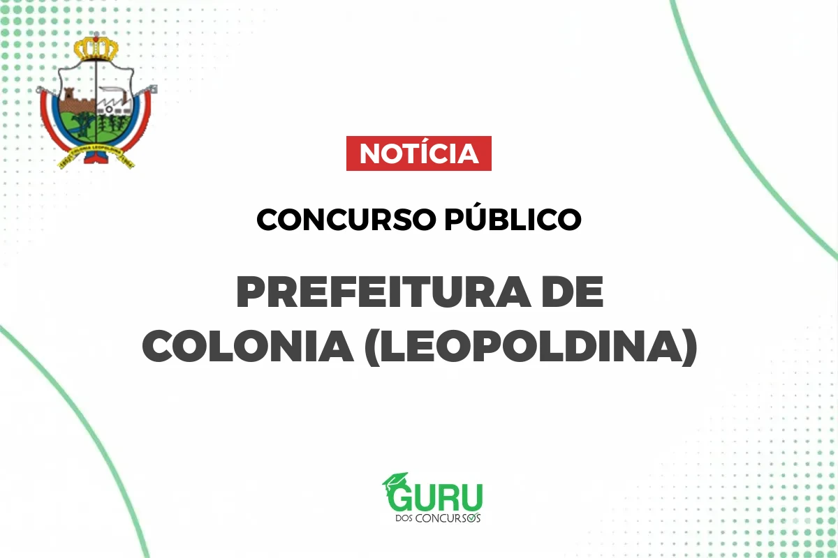 Concurso Colônia Leopoldina/AL