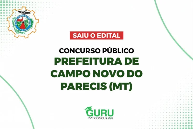 Concurso Prefeitura Campo Novo Parecis MT